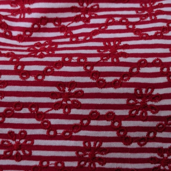 NWT Anthropologie  Cotton Embroidered floral Top Medium - Picture 3 of 10